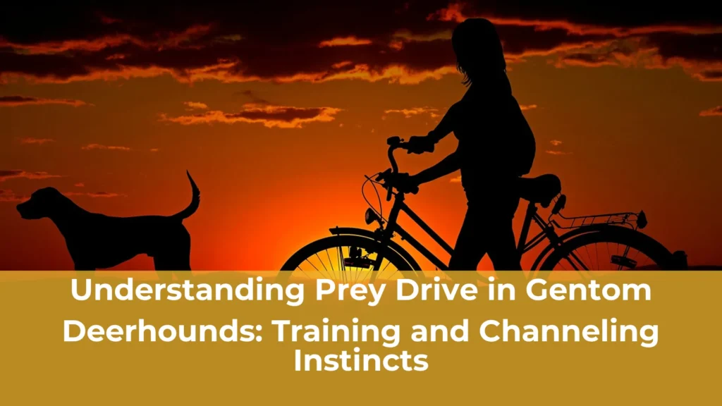 Understanding prey drive in gentom deerhounds training and channeling instincts